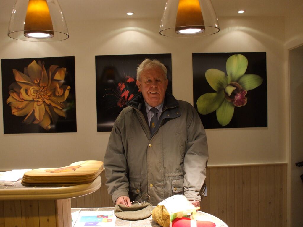 Image of Eddie Topping in reception
