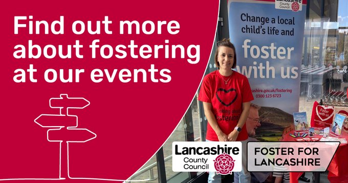 Decorative image advertising fostering in Lancashire