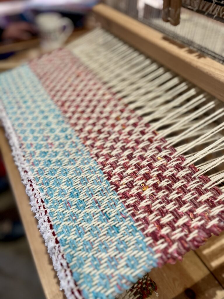 Weaving Close up