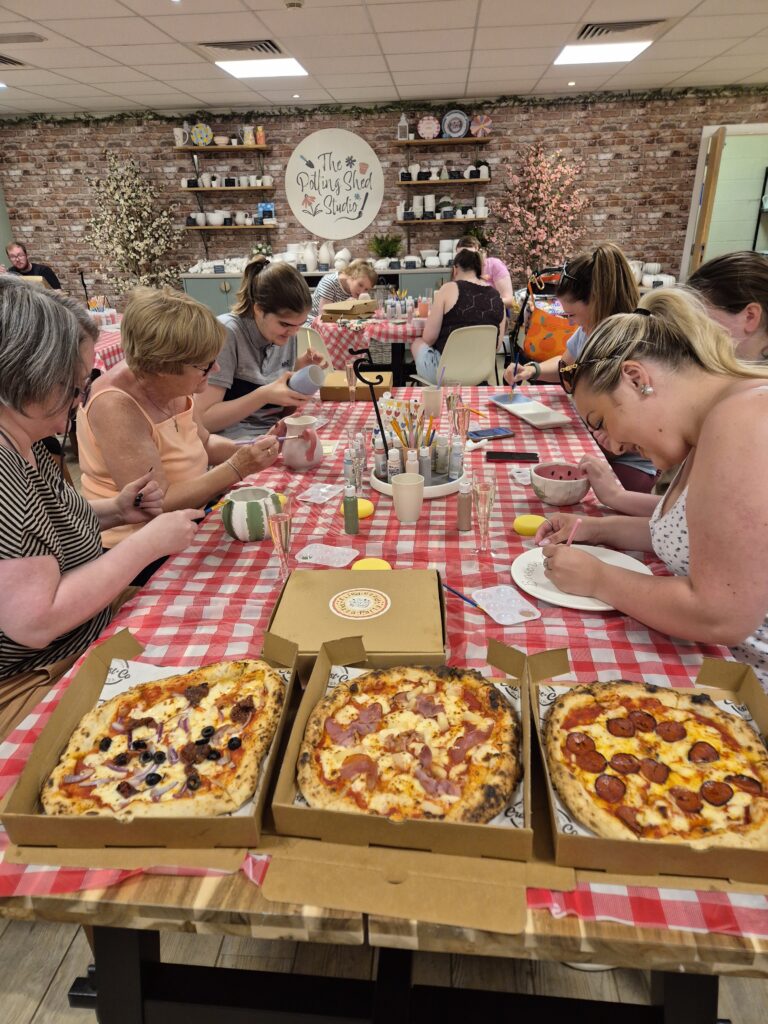 Pizza Party Table