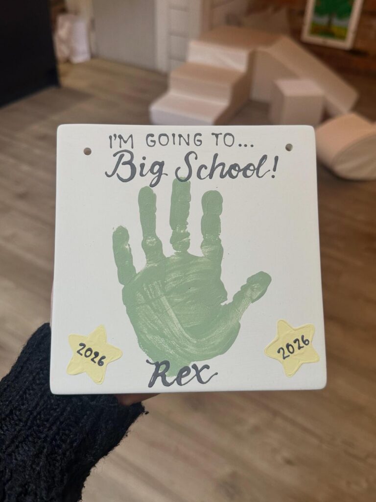 Get Set for School Print - green