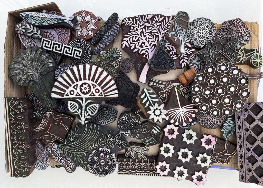 Indian Wood Block Printing workshop 2